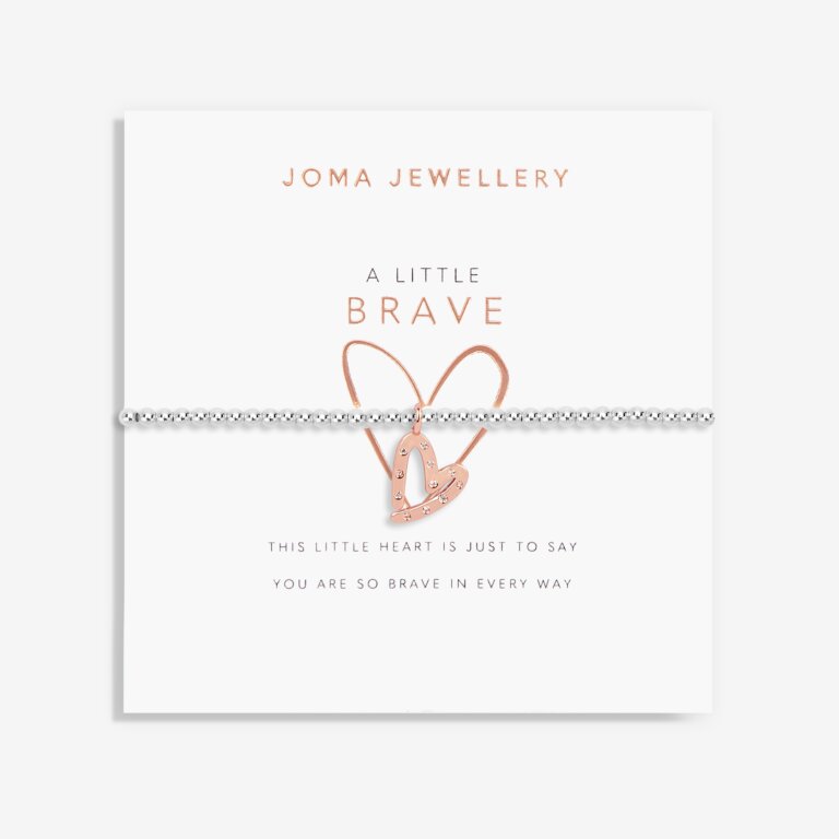 Joma Jewellery GIRLS  - Children's 'A Little Brave' Bracelet