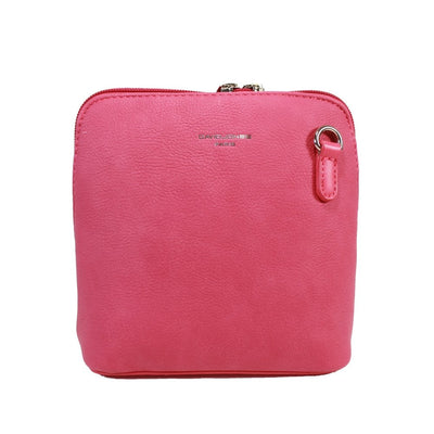 David Jones Minnie Crossbody Handbag - Fuchsia Pink (NV6101-5)