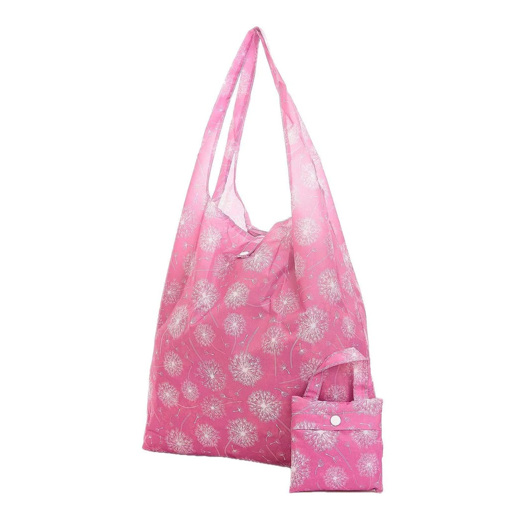 Eco Chic Foldable Recycled Shopping Bag - Dandelion - Dusty Pink