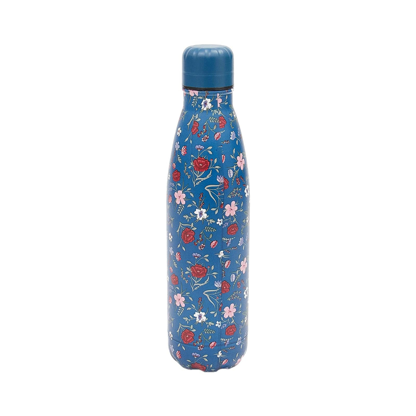 Eco Chic Thermal Flask 500ml - Floral- Blue