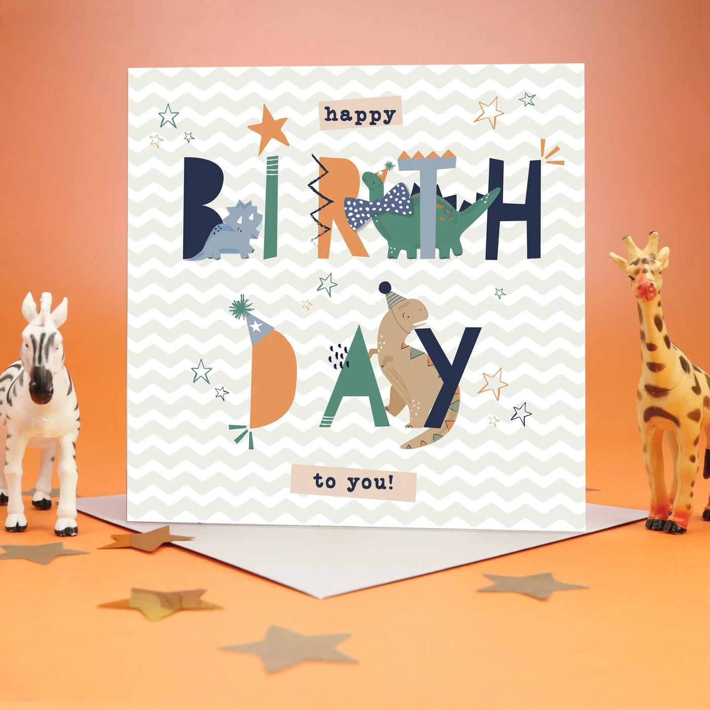 Fun Dinosaur Birthday Card