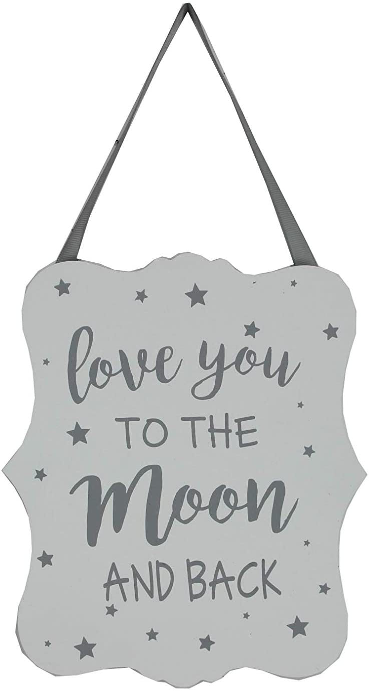 Gisela Graham Love You to the Moon & Back Plaque Sign
