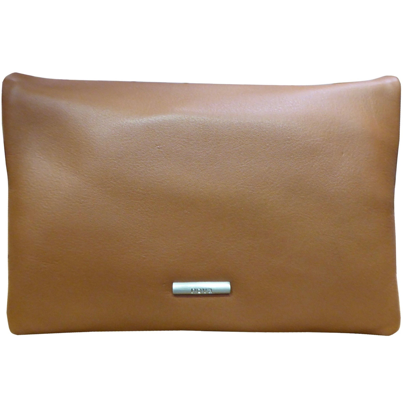 Nova Leathers Fold Out Clutch/Crossbody Handbag - Cognac Tan (878)