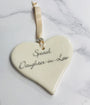 Dimbleby Ceramics LARGE Sentiment Hanging Heart - Special Daughter-in-Law