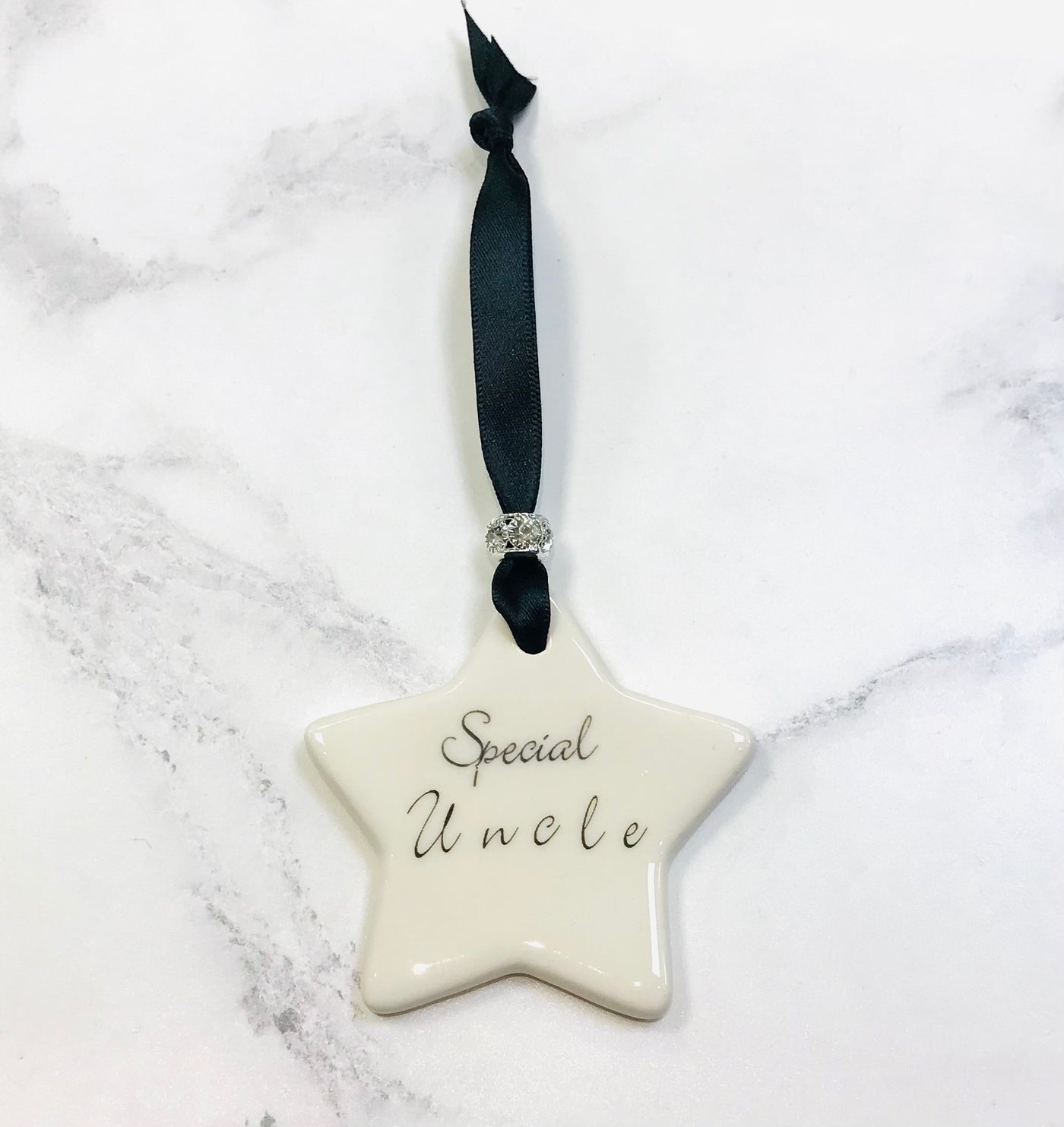 Dimbleby Ceramics Sentiment Hanging Star - Special Uncle