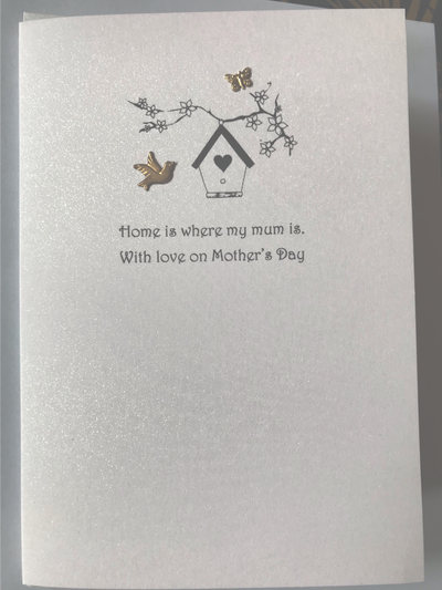 Counting Stars Home is Where my Mum is Mothers Day Card