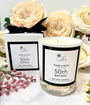 Jolu Boutique Make a Wish Sentiment Candle - 50th Birthday