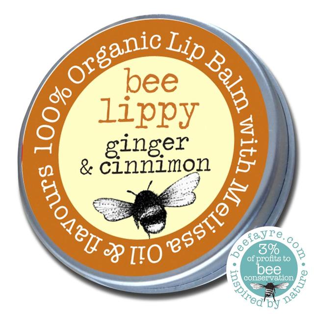 Beefayre Bee Lippy - Ginger & Cinnamon Lip Balm