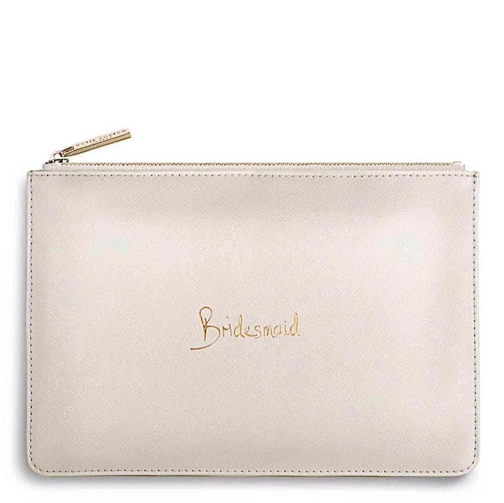 Katie Loxton Perfect Pouch - Bridesmaid - Pearlised