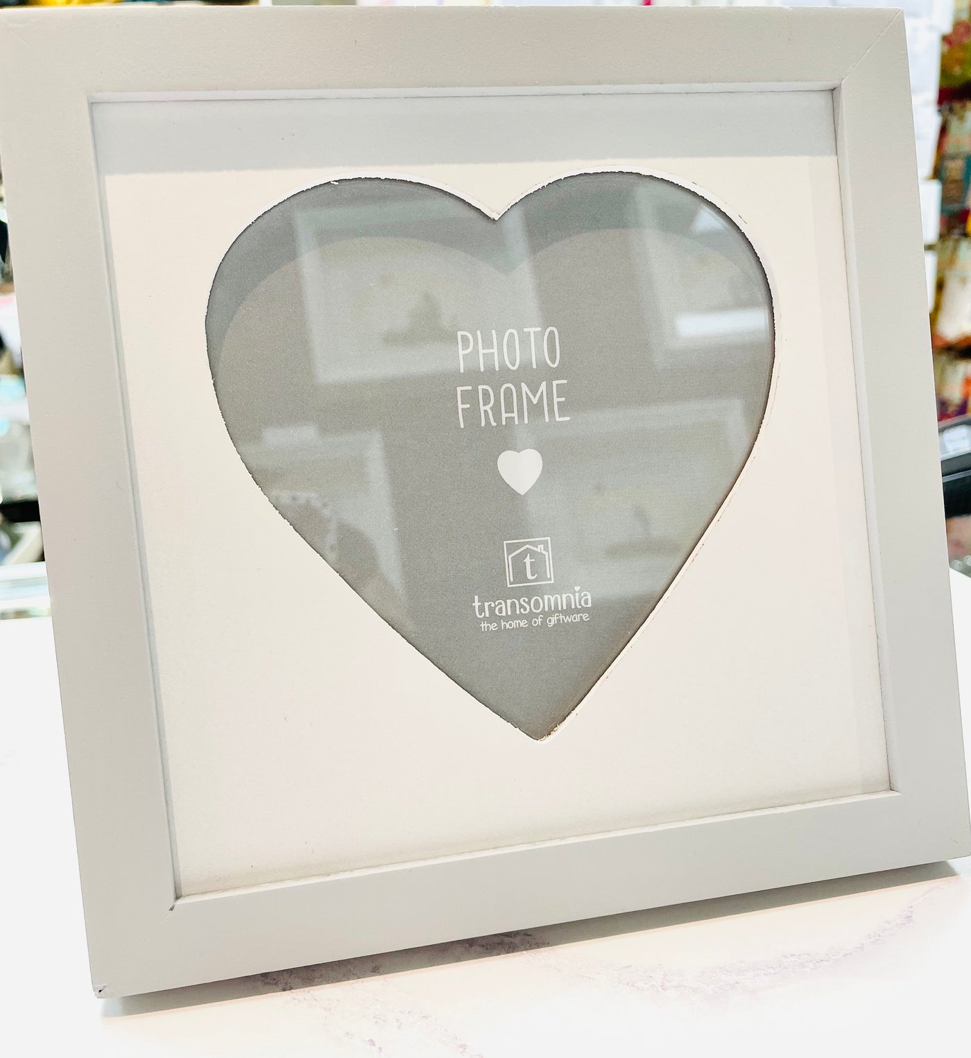 Transomnia Girona Heart Frame - Grey/White