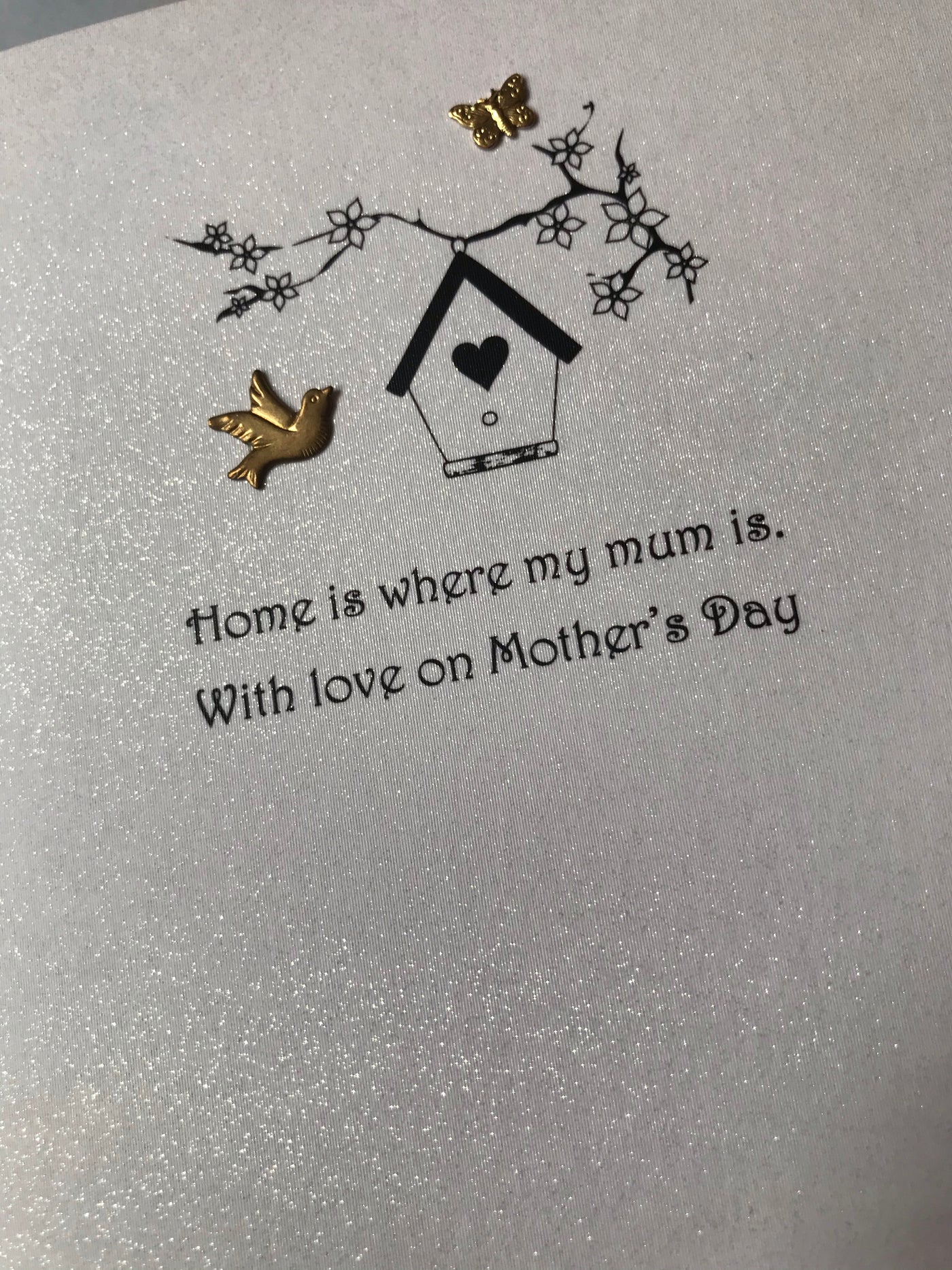 Counting Stars Home is Where my Mum is Mothers Day Card