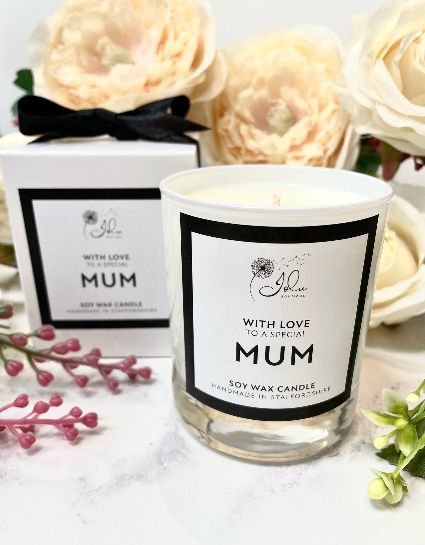 Jolu Boutique Sentiment Candle  - Special Mum