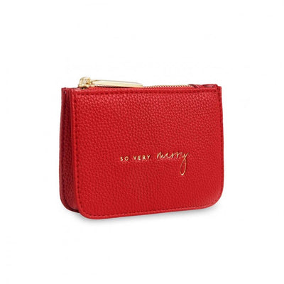 Katie Loxton Stylish Structured Purse - So very Merry - Red