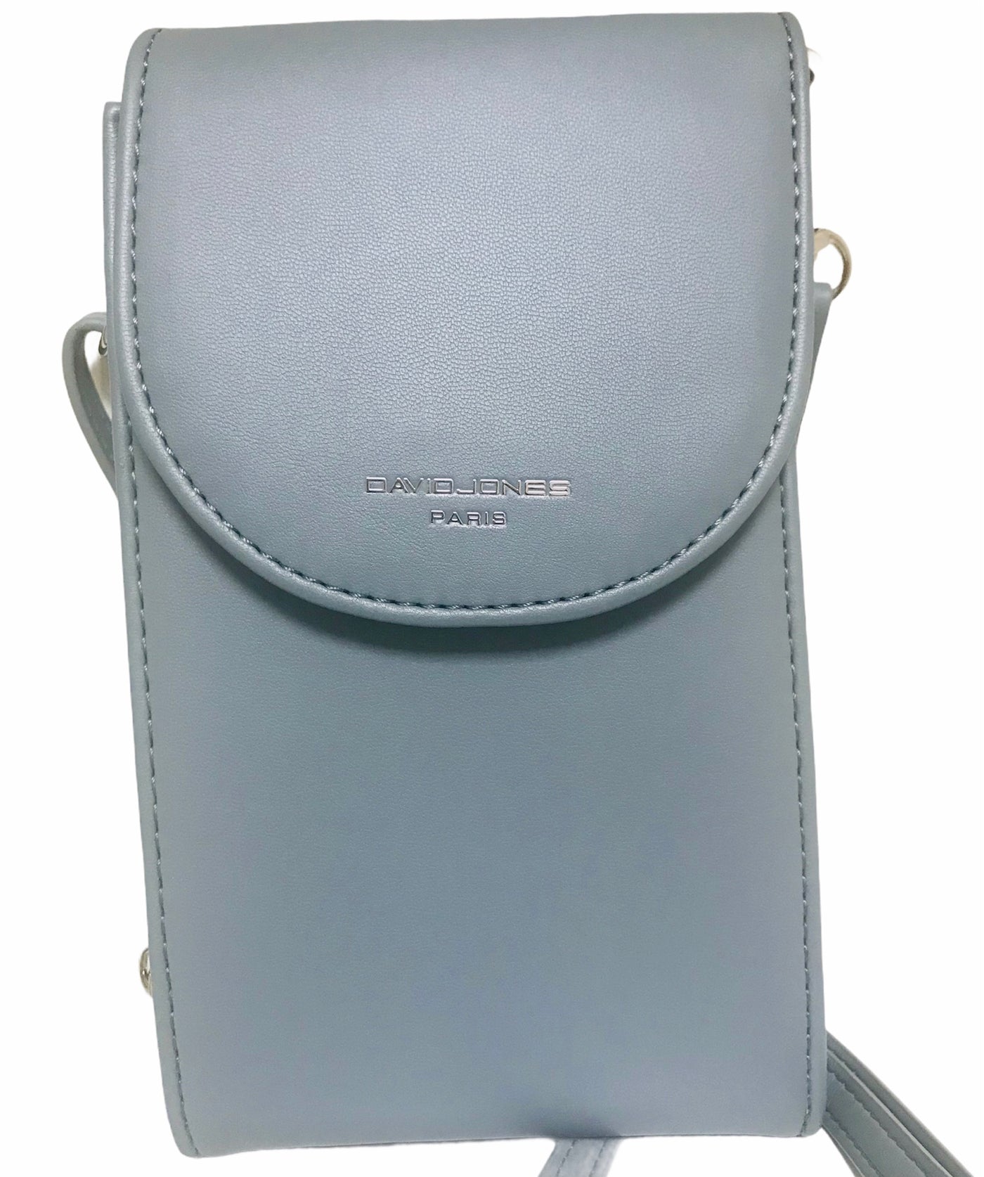 David Jones Phone Crossbody Handbag - Blue/Grey