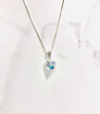 Swarovski Wild Heart Pendant -Crystal AB