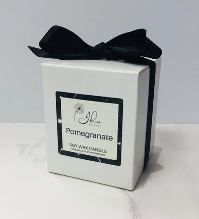 Jolu Boutique Pomegranate Soy Wax Candle