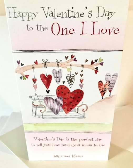 Lind Design One I Love Valentines Day Card