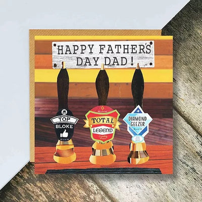 Flying Teaspoons Happy Father’s Day Dad Card