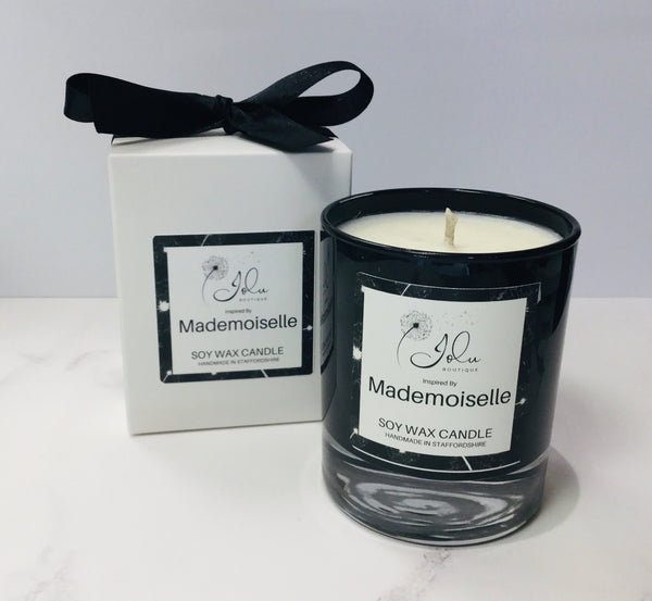 Jolu Boutique Inspired by Mademoiselle Soy Wax Candle