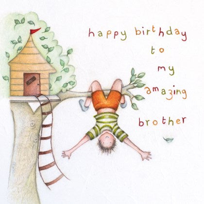 Berni Parker Blank Card - Happy Birthday to my Amazing Brother