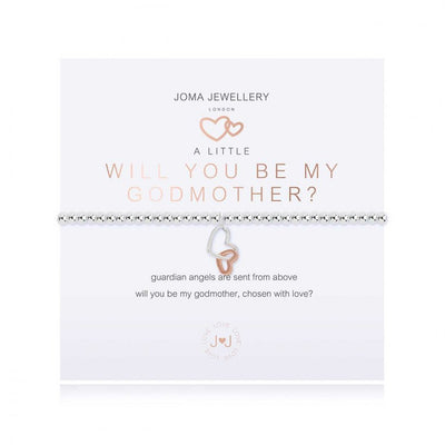 Joma Jewellery A Little Will you be my Godmother? Bracelet