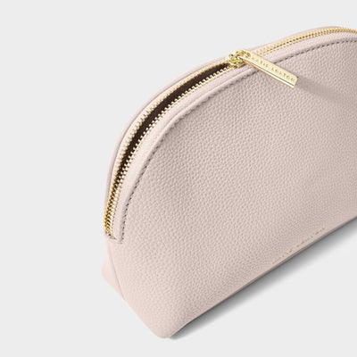 Katie Loxton Secret Message Small Make-Up Bag - Nude