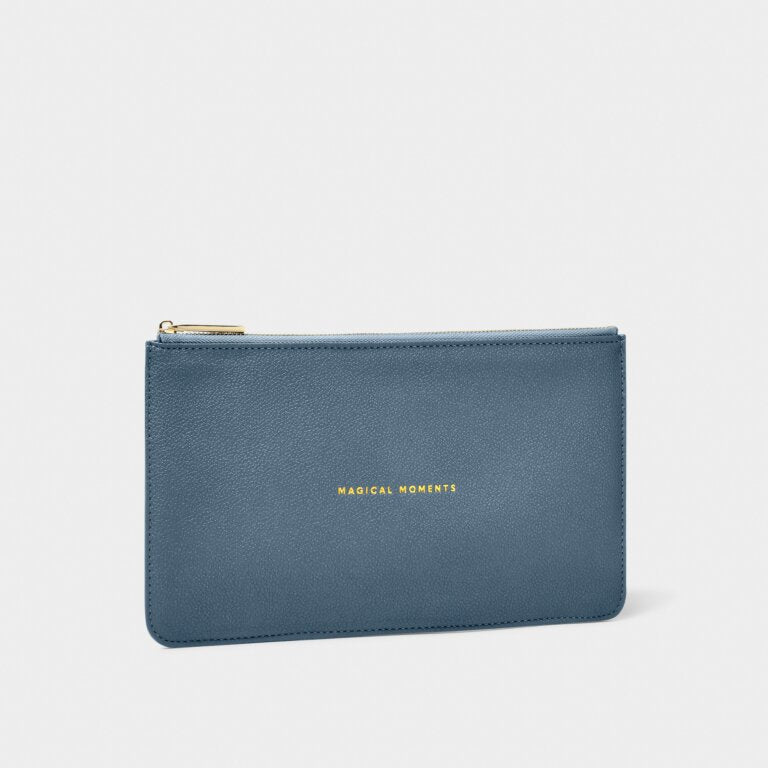 Katie Loxton Slim Perfect Pouch - Magical Moments - Light Navy