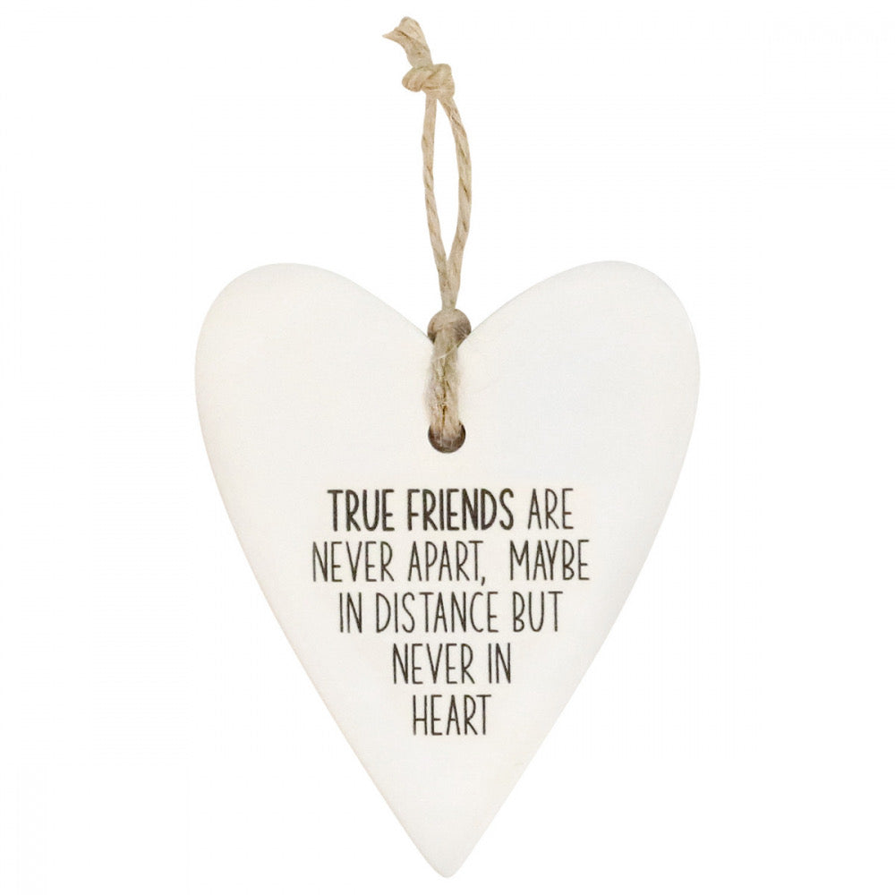 Splosh True Friends Ceramic Hanging Heart