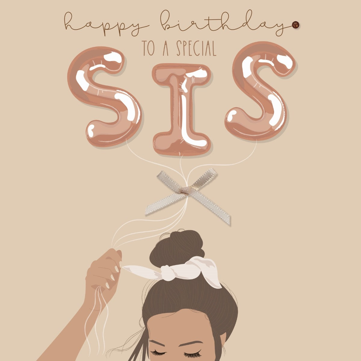 Happy Birthday to a Special Sis Card
