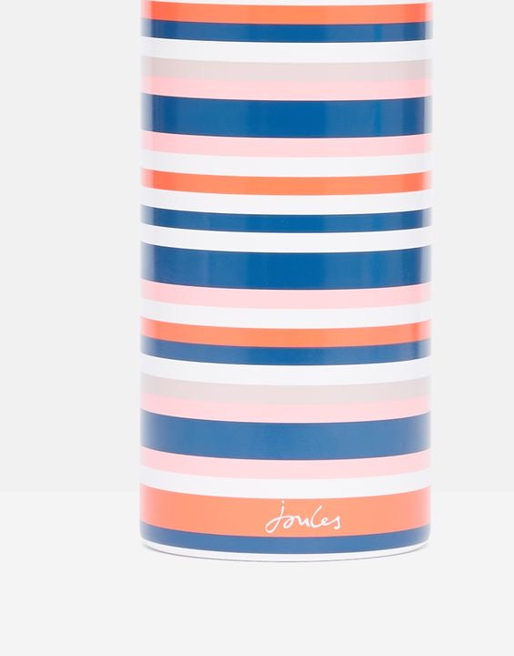 Joules Metal Null Striped Water Bottle