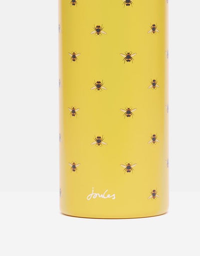 Joules Metal Null Gold Bee Water Bottle