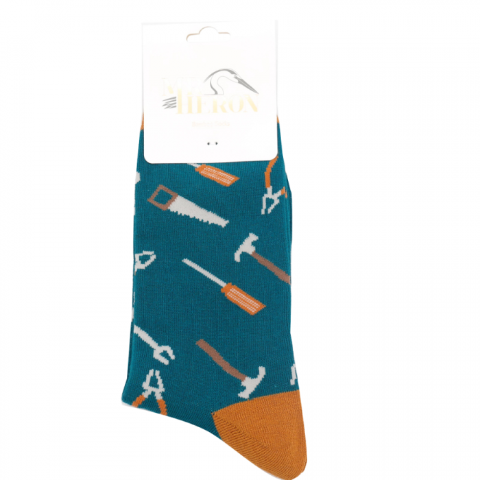 Mr Heron MENS Bamboo Ankle Socks - Tools - Tealu Jo
