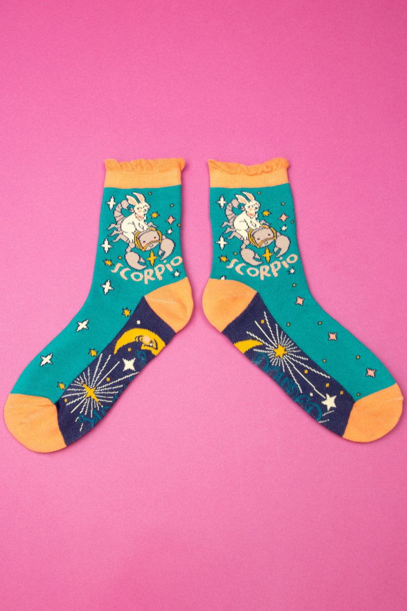 Powder Scorpio Ankle Bamboo Socks (24th October - 22nd November)