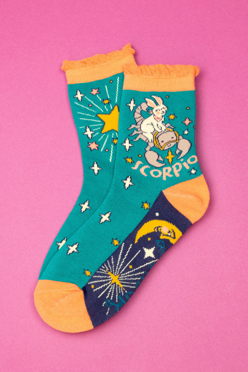 Powder Scorpio Ankle Bamboo Socks (24th October - 22nd November)