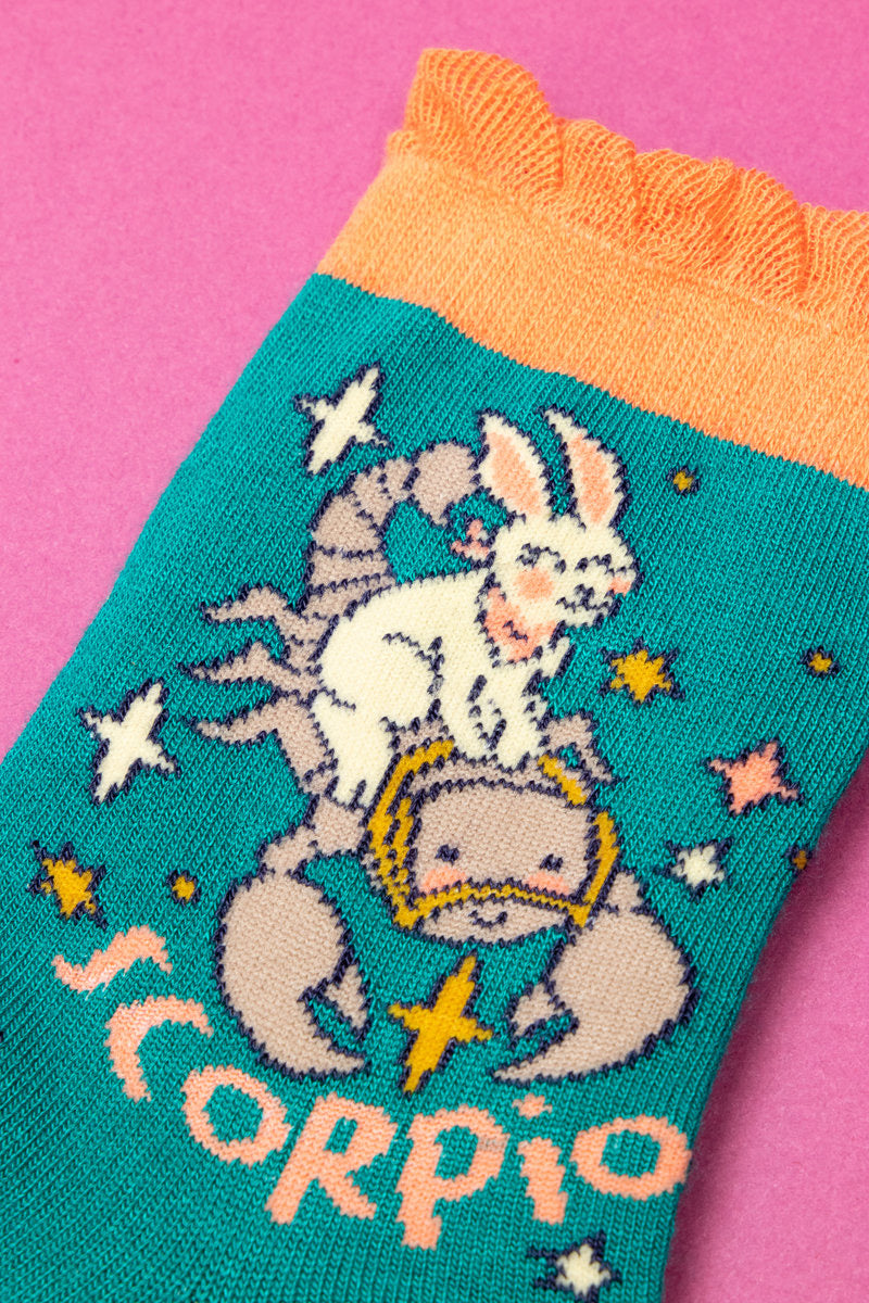 Powder Scorpio Ankle Bamboo Socks (24th October - 22nd November)