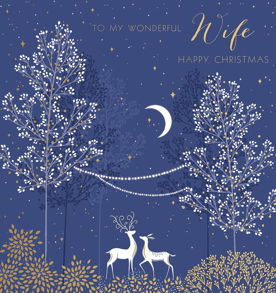 Sara Miller by The Art File -Wonderful Wife Christmas Card
