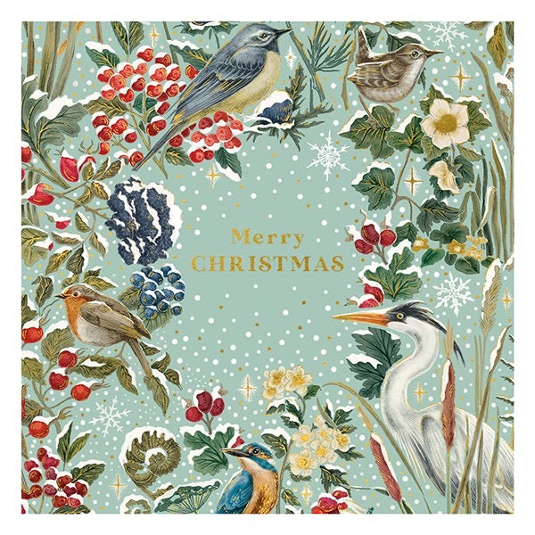 The Art File - Frosted River Boxed Pack of 10 Christmas Cards - 2 designs