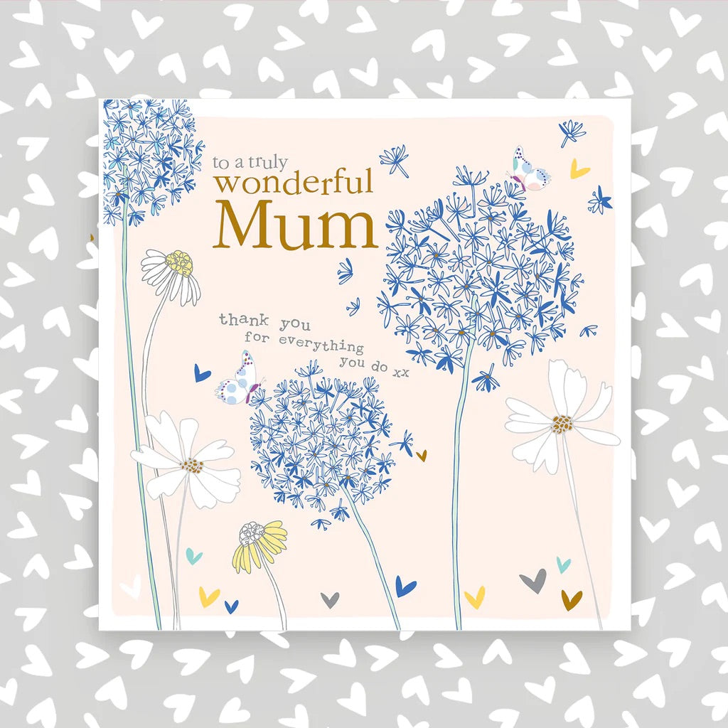 Molly Mae Truly Wonderful Mum Dandelion Card
